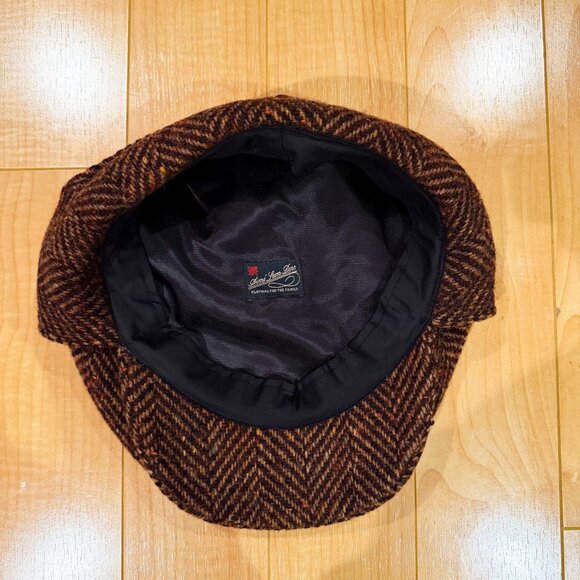 Aime Leon Dore - Wool Herringbone Earflap Hat (L/XL) - Picture 3 of 9